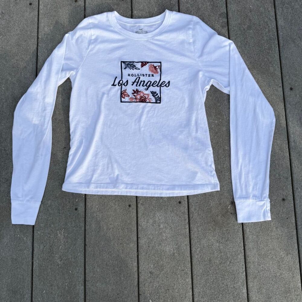Hollister-co Women's White Shirt